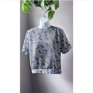 Vintage Orare Short Sleeve Blouse